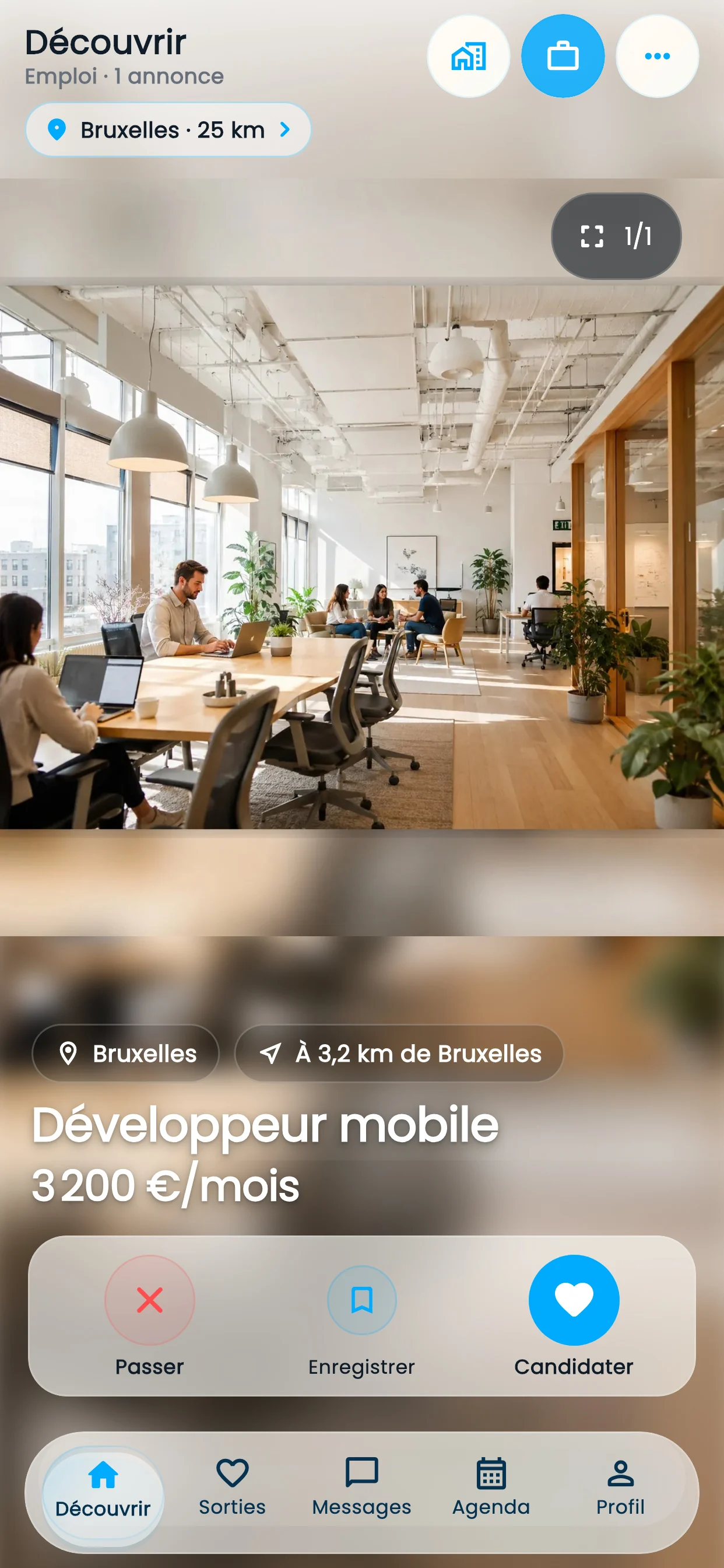 Offre d'emploi avec salaire et contrat dans Findli